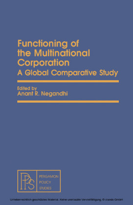 Functioning of the Multinational Corporation