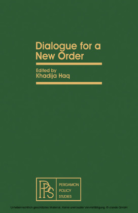Dialogue for a New Order