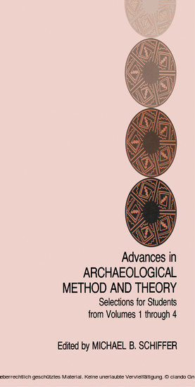 Advances in Archaeological Method and Theory main product photo