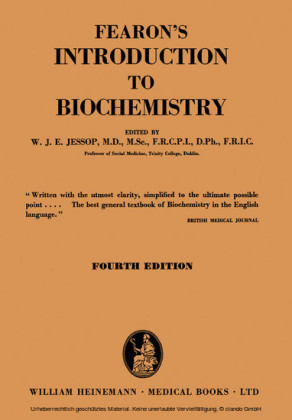 Fearon's Introduction to Biochemistry