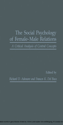 The Social Psychology of Female-Male Relations