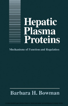 Hepatic Plasma Proteins