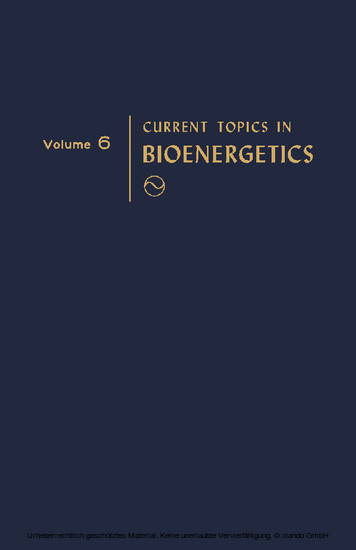 Current Topics in Bioenergetics main product photo