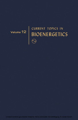 Current Topics in Bioenergetics