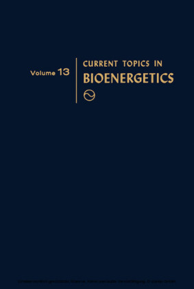 Current Topics in Bioenergetics