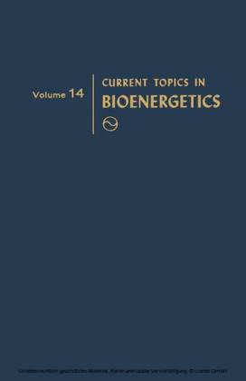 Current Topics in Bioenergetics