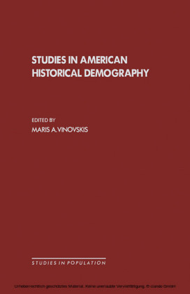 Studies in American Historical Demography