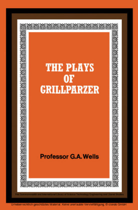 The Plays of Grillparzer