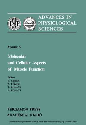 Molecular and Cellular Aspects of Muscle Function