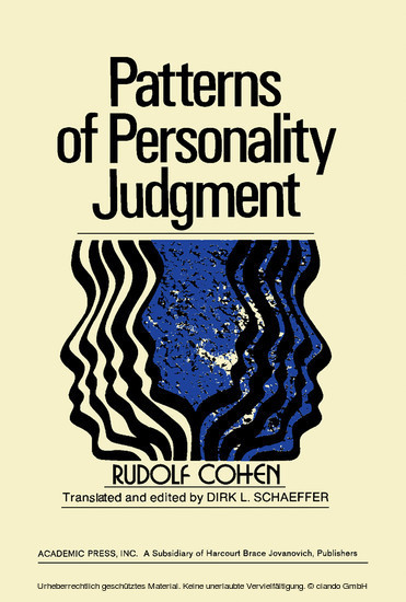 Patterns of Personality Judgment main product photo