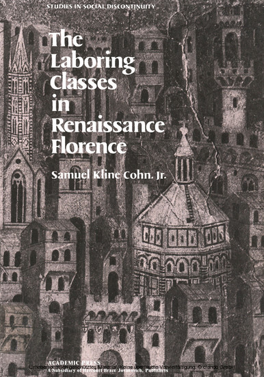 The Laboring Classes in Renaissance Florence main product photo