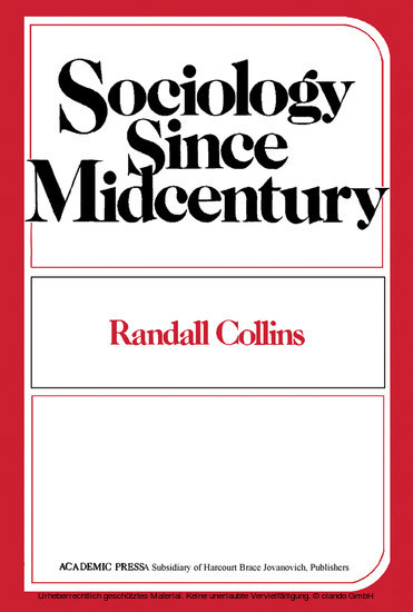 Sociology Since Midcentury main product photo