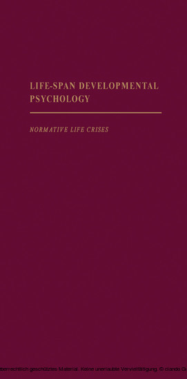Life-Span Developmental Psychology main product photo