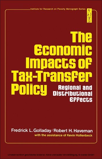 The Economic Impacts of Tax-Transfer Policy main product photo