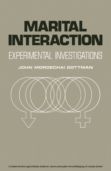 Marital Interaction main product photo