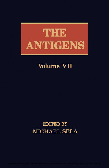 The Antigens main product photo