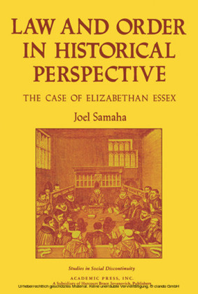 Law and Order in Historical Perspective