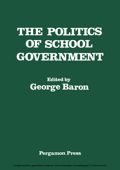 The Politics of School Government main product photo