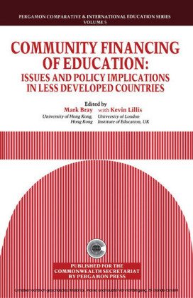 Community Financing of Education