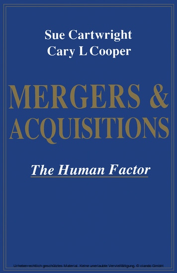 Mergers and Acquisitions main product photo