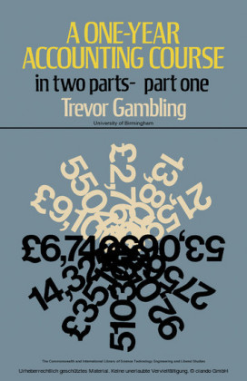 A One-Year Accounting Course