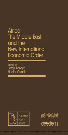 Africa, the Middle East and the New International Economic Order main product photo
