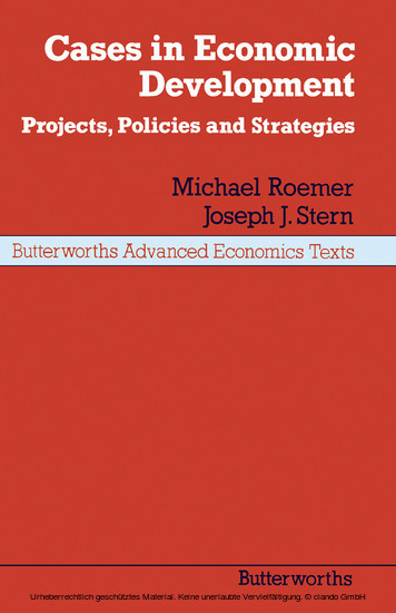 Cases in Economic Development main product photo