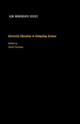 University Education in Computing Science