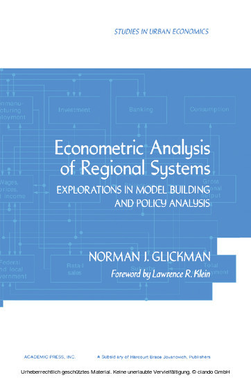 Econometric Analysis of Regional Systems main product photo