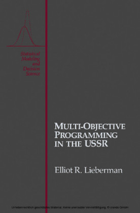 Multi-Objective Programming in the USSR