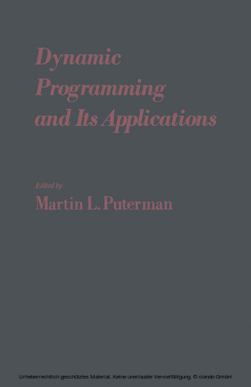 Dynamic Programming and Its Applications main product photo