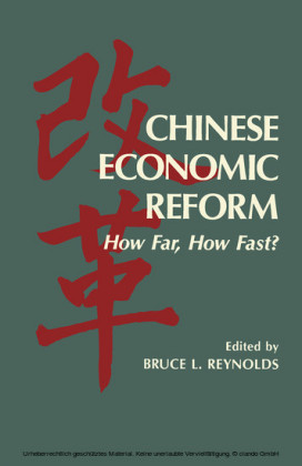 Chinese Economic Reform