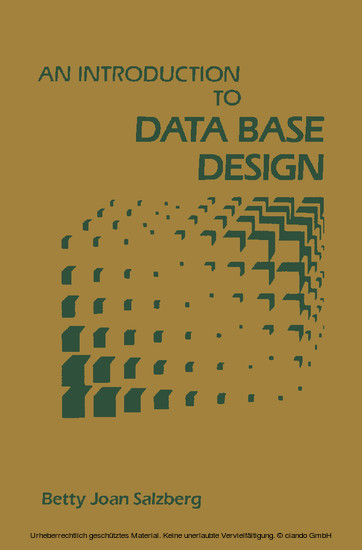An Introduction to Data Base Design main product photo
