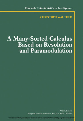 A Many-Sorted Calculus Based on Resolution and Paramodulation