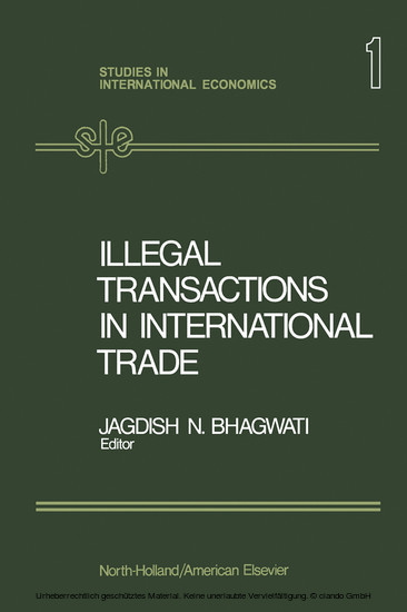 Illegal Transactions in International Trade main product photo