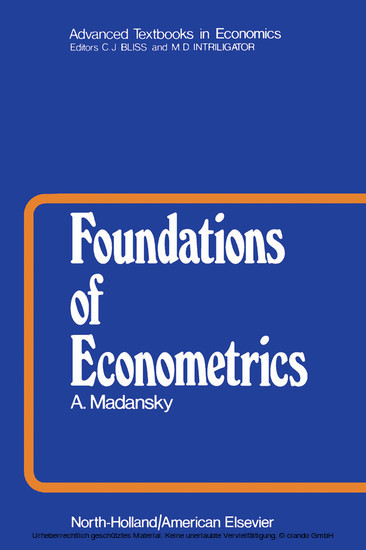 Foundations of Econometrics main product photo