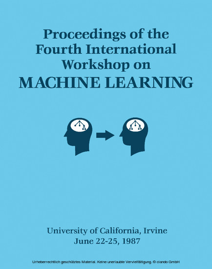 Proceedings of the Fourth International Workshop on MACHINE LEARNING main product photo