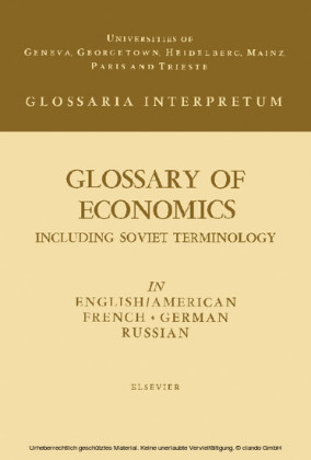 Glossary of Economics