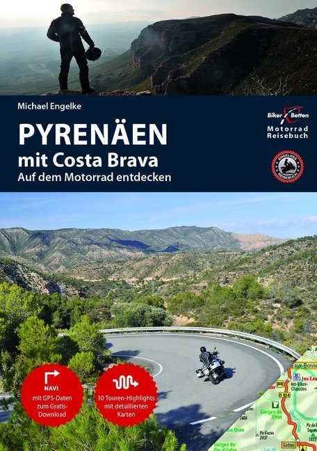 Motorrad Reiseführer Pyrenäen mit Costa Brava main product photo