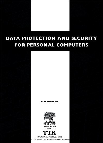 Data Protection and Security for Personal Computers main product photo