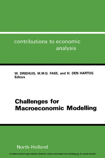Challenges for Macroeconomic Modelling main product photo