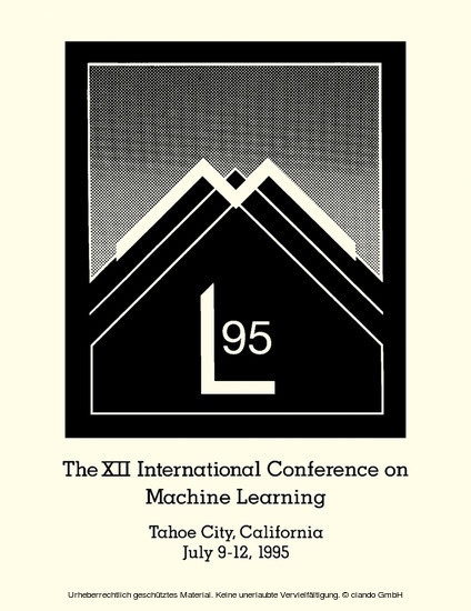 Machine Learning Proceedings 1995 main product photo
