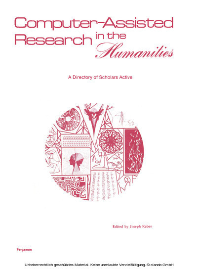 Computer-Assisted Research in the Humanities main product photo