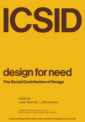 Design for Need, The Social Contribution of Design