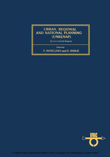 Urban, Regional and National Planning (UNRENAP) main product photo