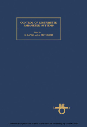 Control of Distributed Parameter Systems