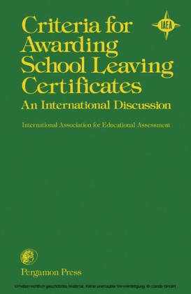 Criteria for Awarding School Leaving Certificates