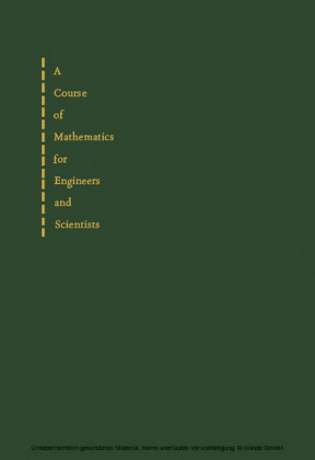 A Course of Mathematics for Engineers and Scientists