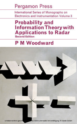 Probability and Information Theory, with Applications to Radar