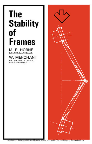 The Stability of Frames main product photo